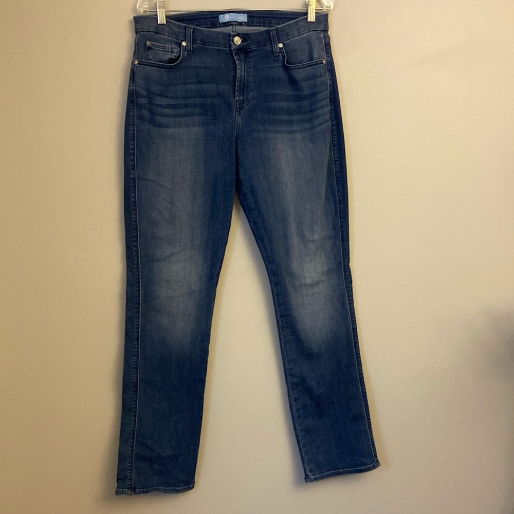 7 for All Mankind Kimmie Straight leg High waist jeans size 32